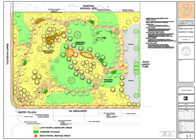 The Wellness Park Map